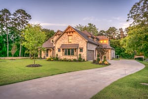concrete driveway