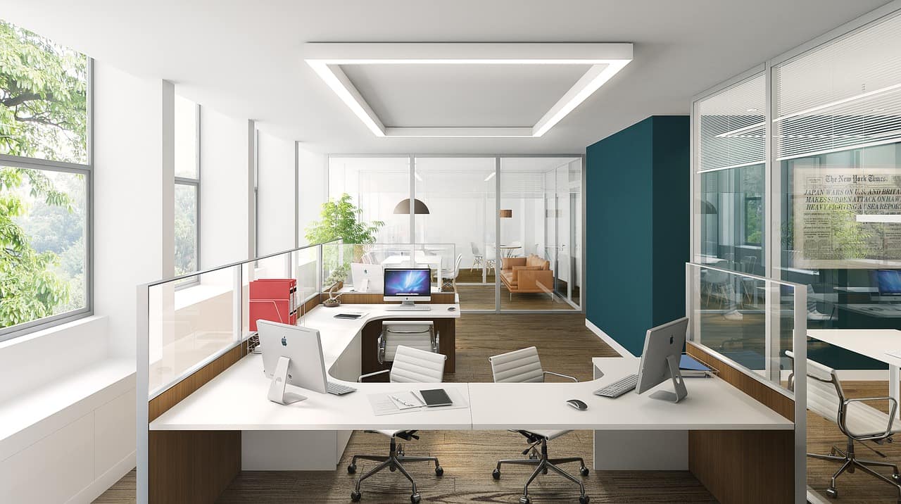 trendy office